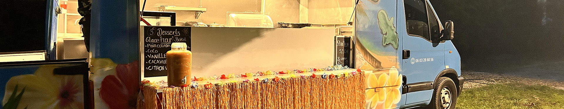 Food truck créole pour événements particuliers en Gironde